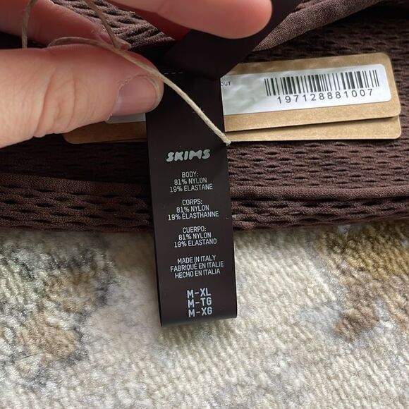 SKIMS NWT Recycled Swim Cut Out Swim Shrug - Picture 4 of 7